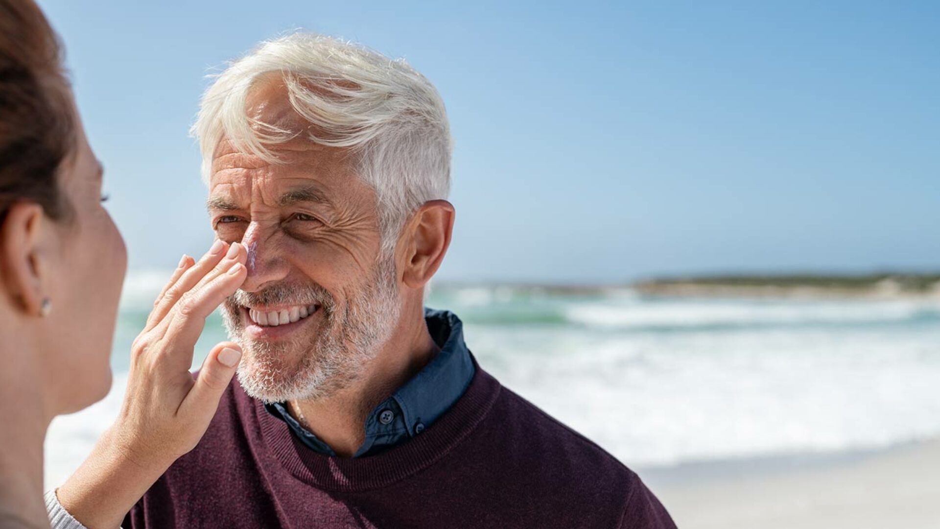 Aktinische Keratose auf der Haut