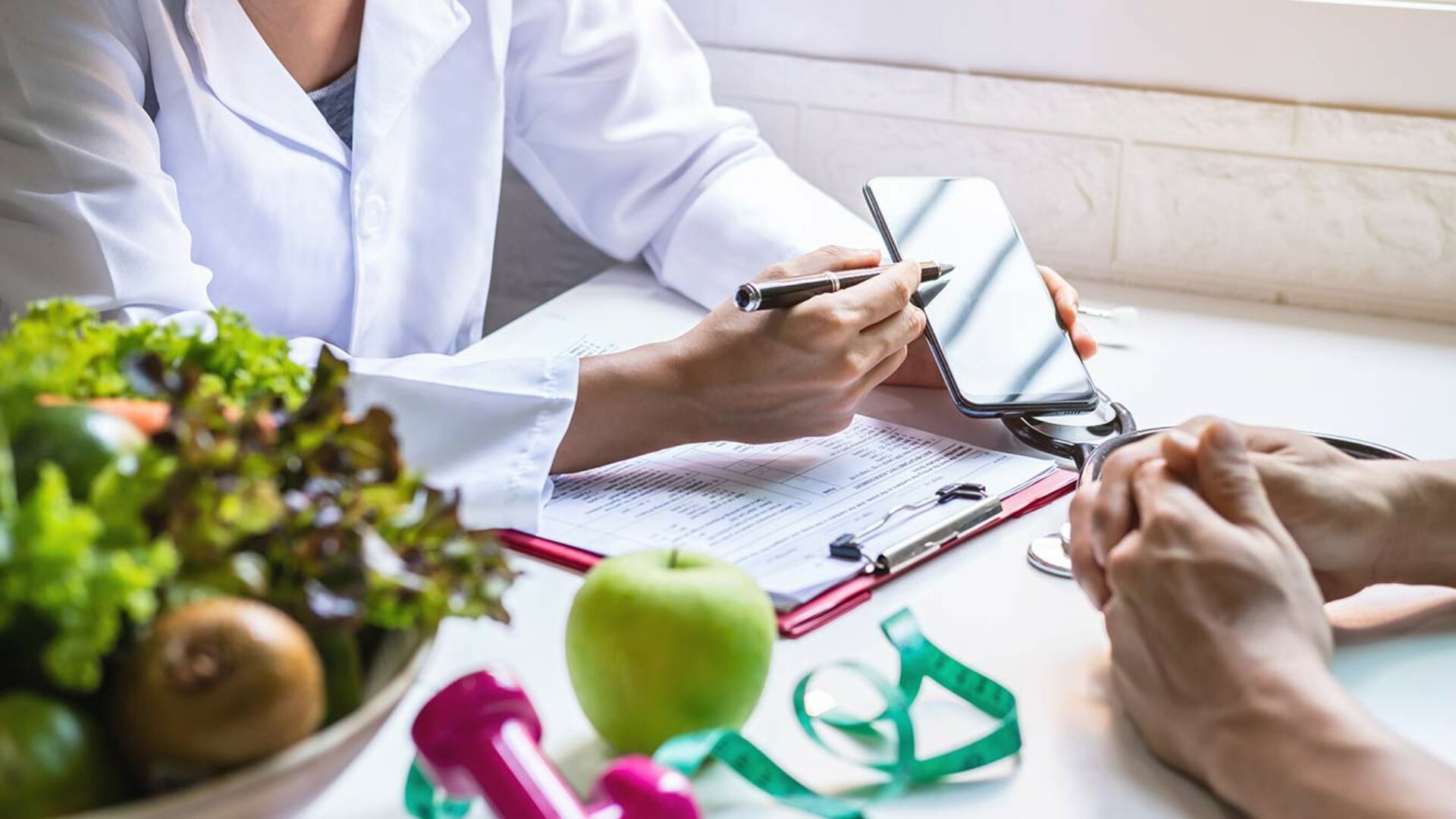 Termin bei einer Ernährungstherapie